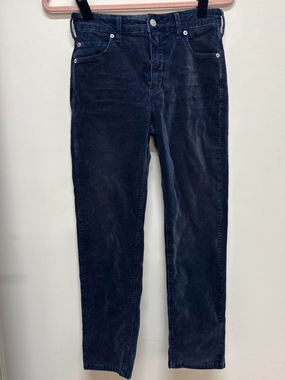 Pilcro Women's Navy Trousers